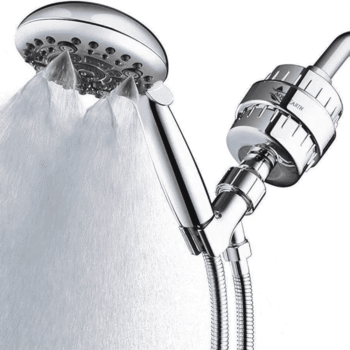 AQUAEARTH Filtro de Ducha para Agua Dura (AQUAEARTH-15)